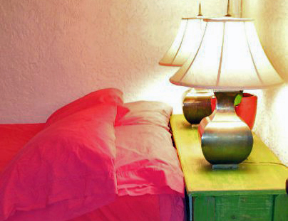 Double Bed and Lamps, unit 5